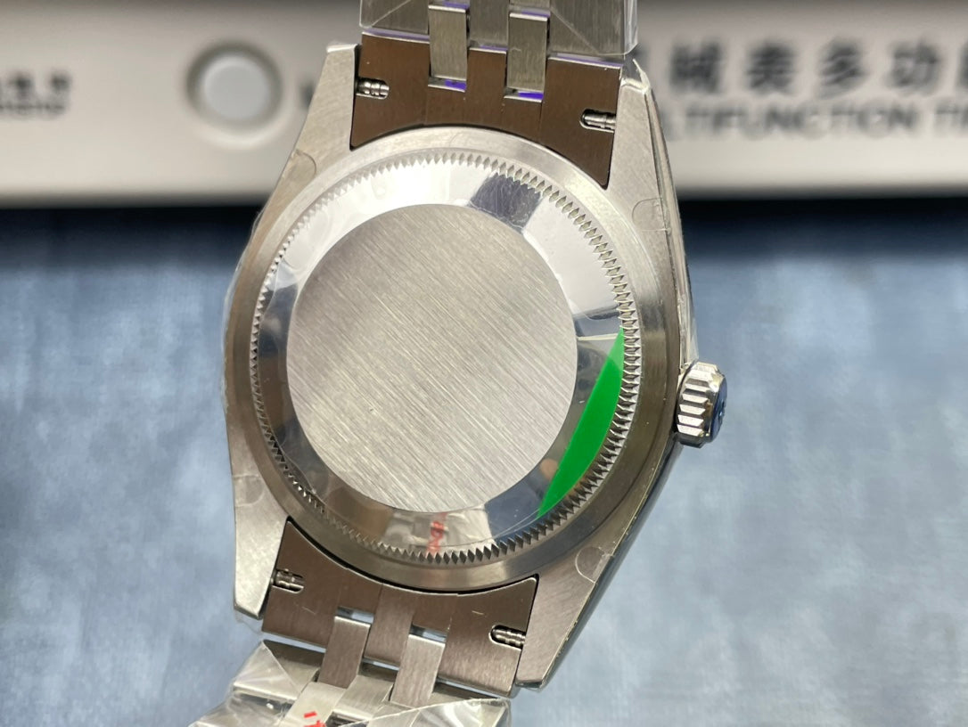 Rolex Date Just Grey Dial Jubilee