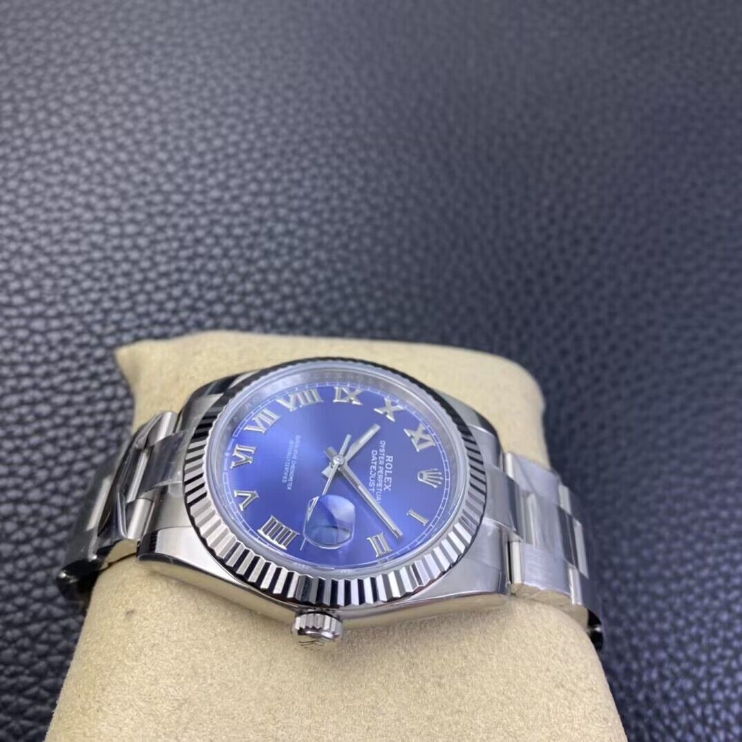 Rolex Date Just Blue Dial Oyster