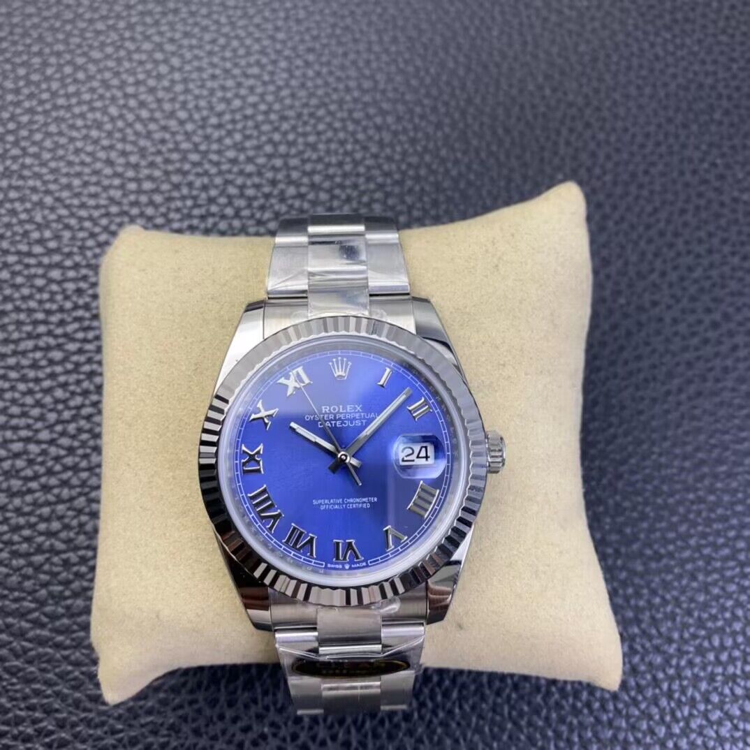 Rolex Date Just Blue Dial Oyster