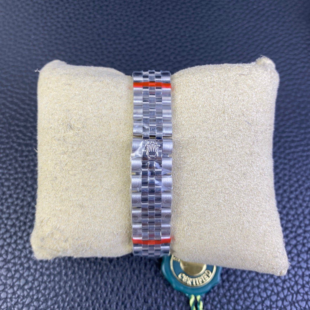 Rolex Date Just 36 mm Pink Dial Jubilee